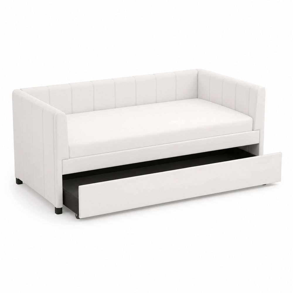 Diván con Cama Nido de Poliuretano 200x90x80 cm