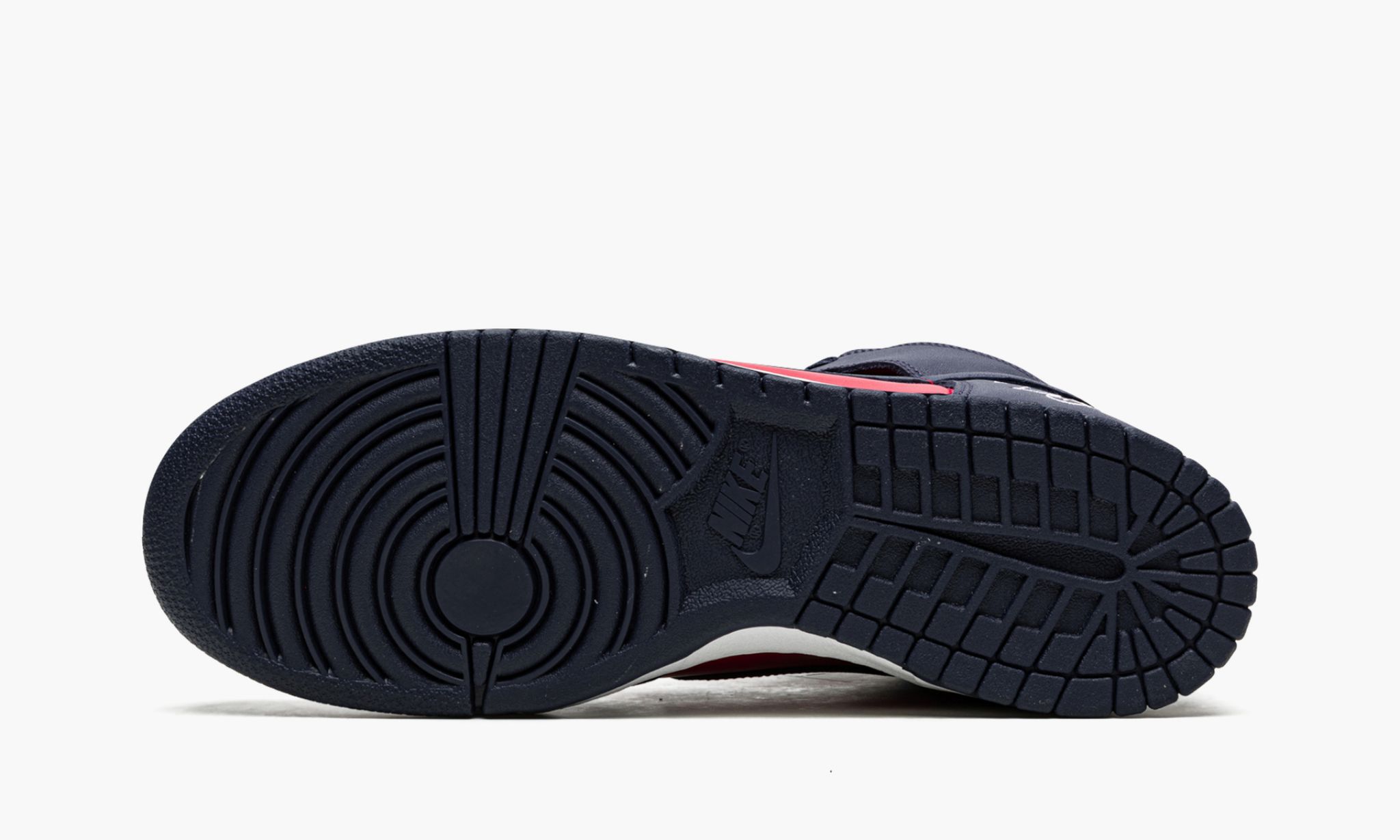 SB  High “Supreme – By Any Means – Navy/Red”