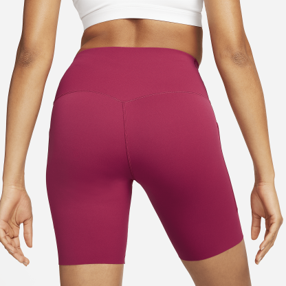 Universa - Women's Medium-Support High-Waisted 8" Biker Shorts with Pockets
