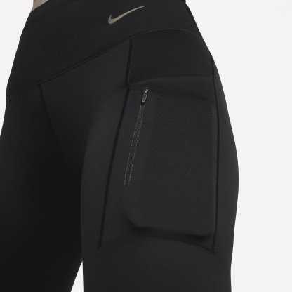 Go - Women's Firm-Support High-Waisted Cropped Leggings with Pockets