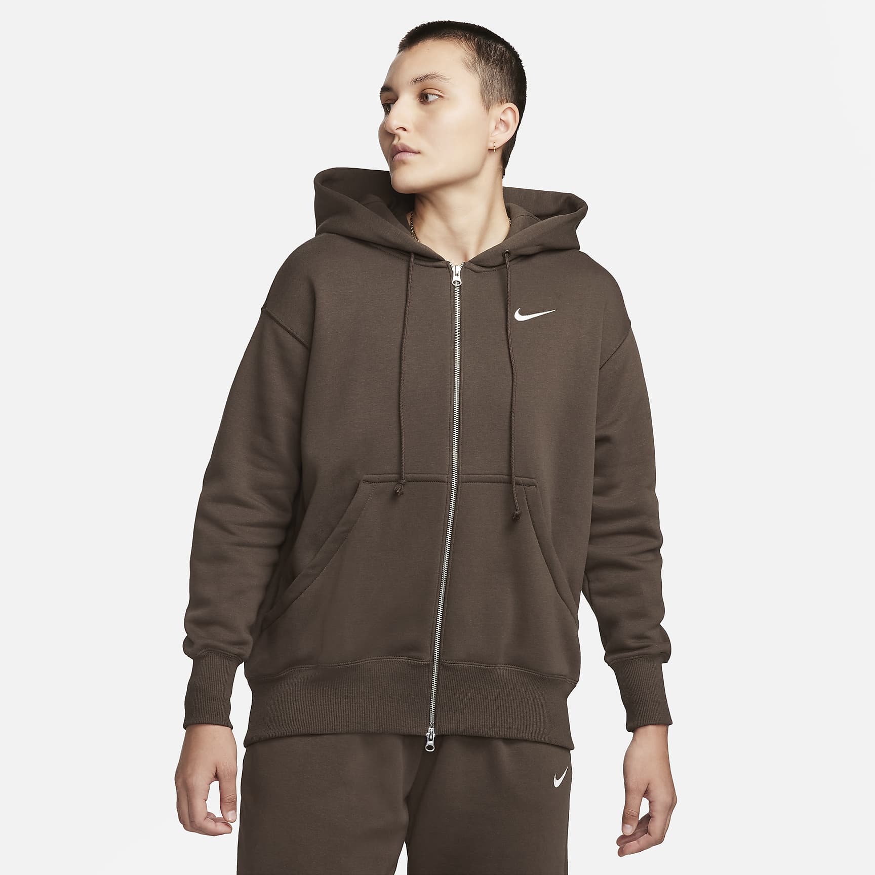 Sportswear Phoenix Fleece - Women's Oversized Full-Zip Hoodie