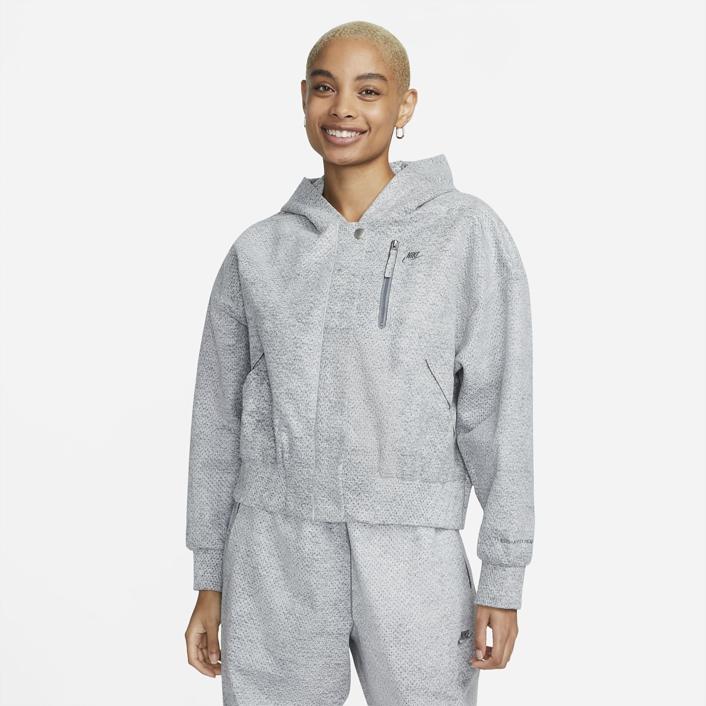 Forward Bomber Jacket - Women's Hooded Jacket