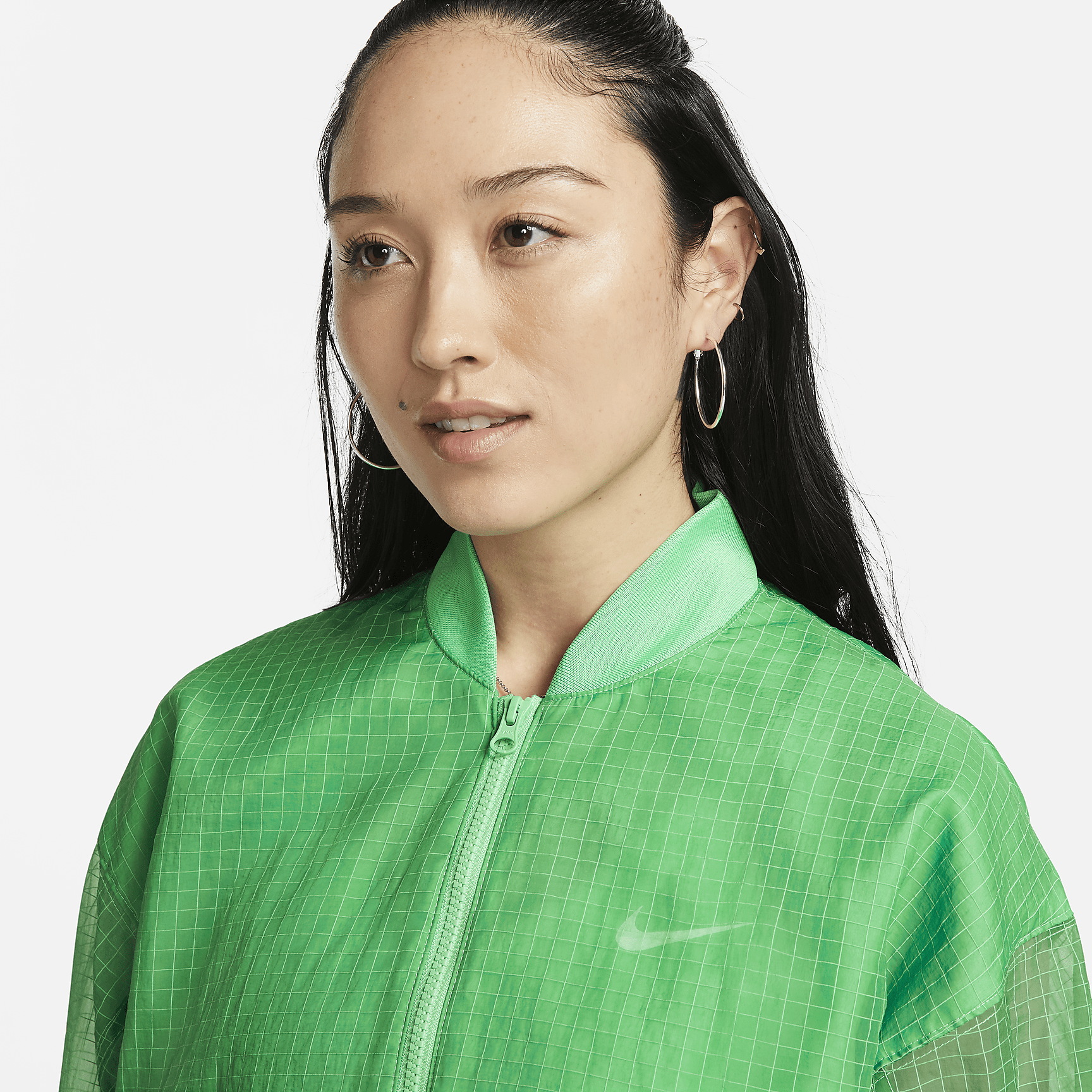 Sportswear Essentials - Women's Woven Varsity Bomber Jacket