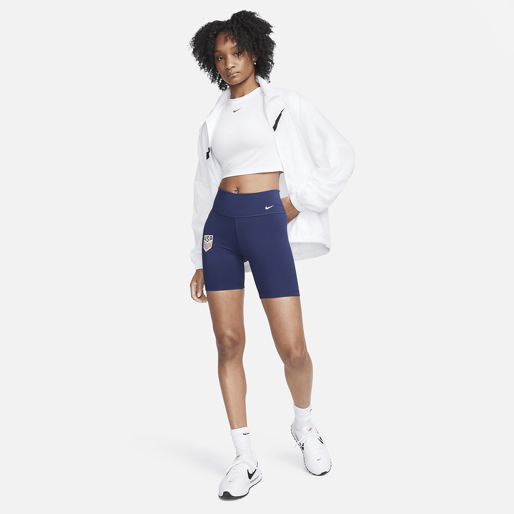 U.S. - Women's  One Mid-Rise 7" Biker Shorts