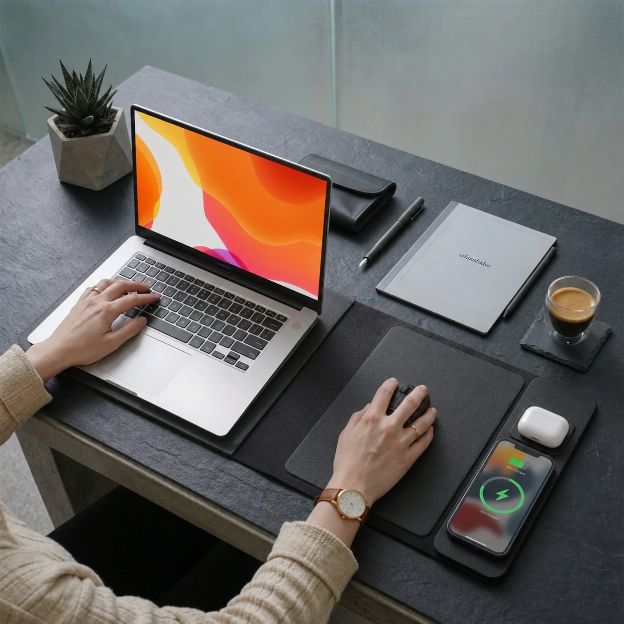 3-in-1 Wireless Charging Laptop Bag for Work, Travel and Everyday Carry
