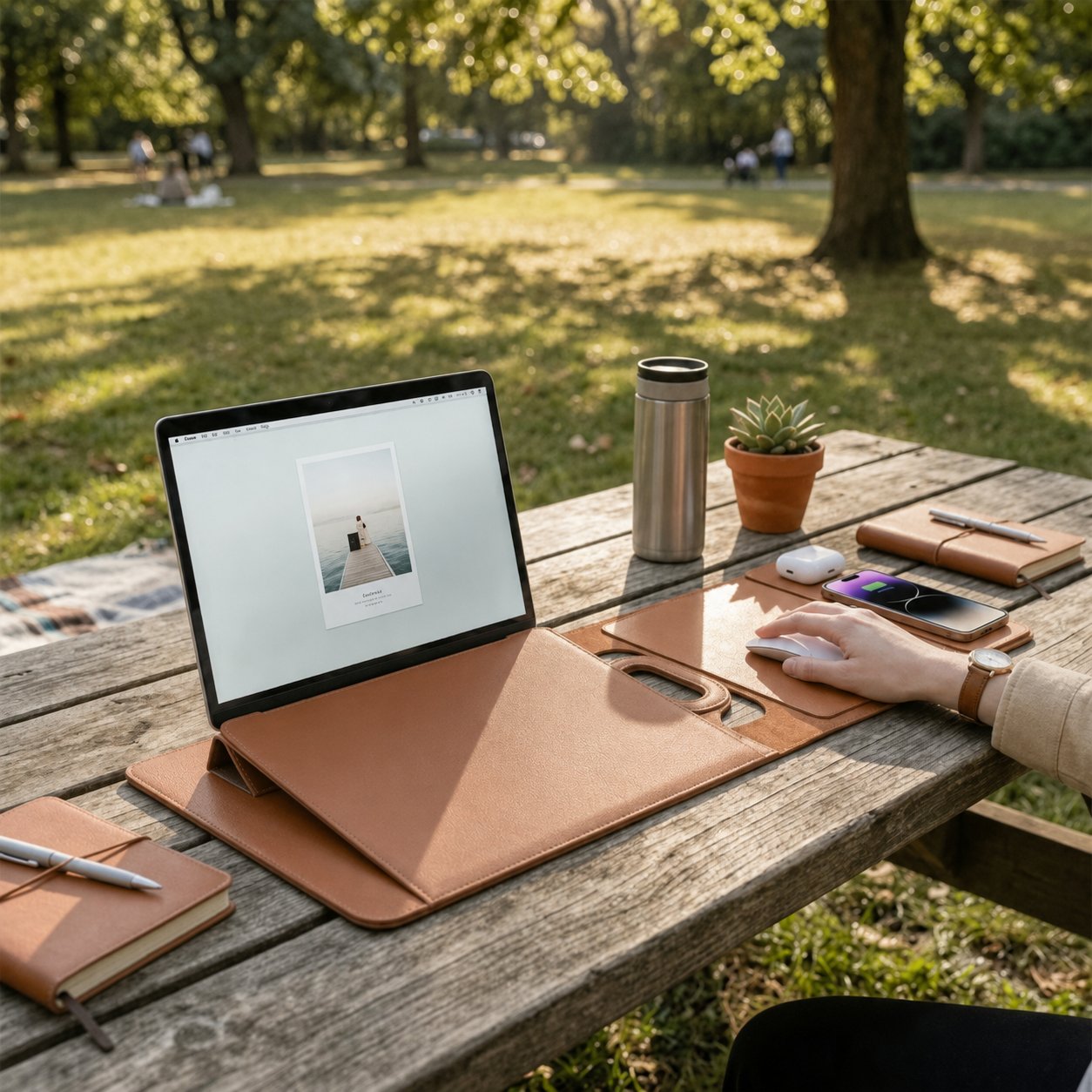 3-in-1 Wireless Charging Laptop Bag for Work, Travel and Everyday Carry