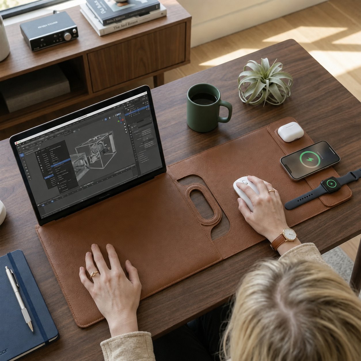 3-in-1 Wireless Charging Laptop Bag for Work, Travel and Everyday Carry