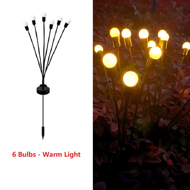 💖💖IP65 Waterproof Solar Powered Firefly Light💡