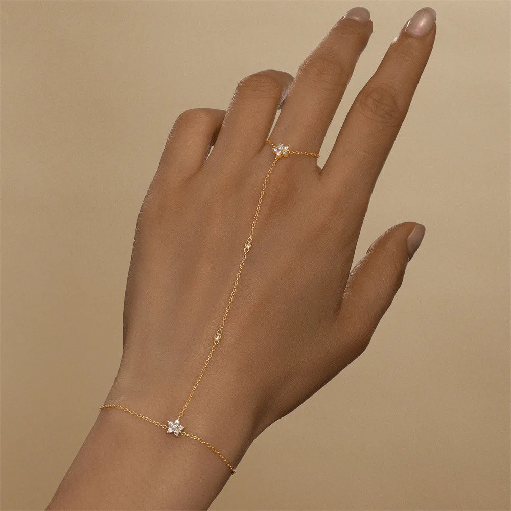 OEVAS 5A Zircon Bracelets for Women S925 Sterling Silver Lab diamonds Bracelets-losil