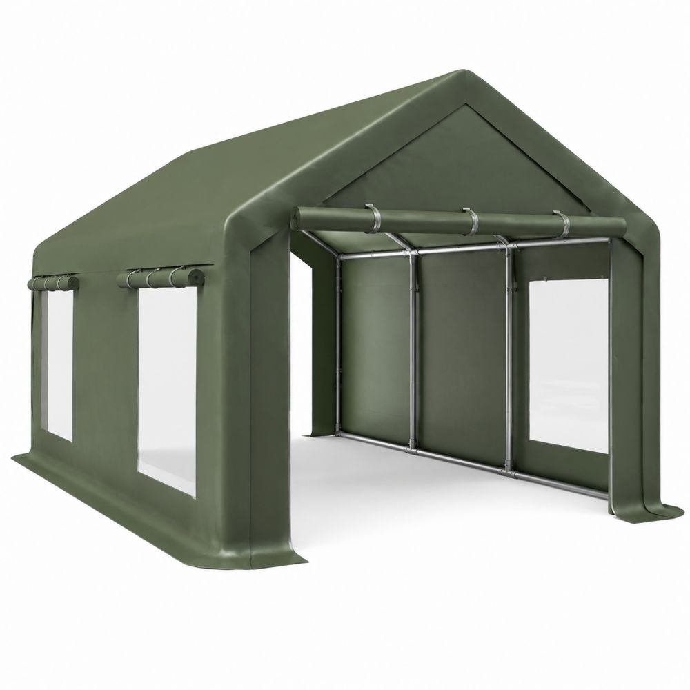 Tente gonflable extérieure en PVC avec structure en acier 600x300x300 cm-salonclarion