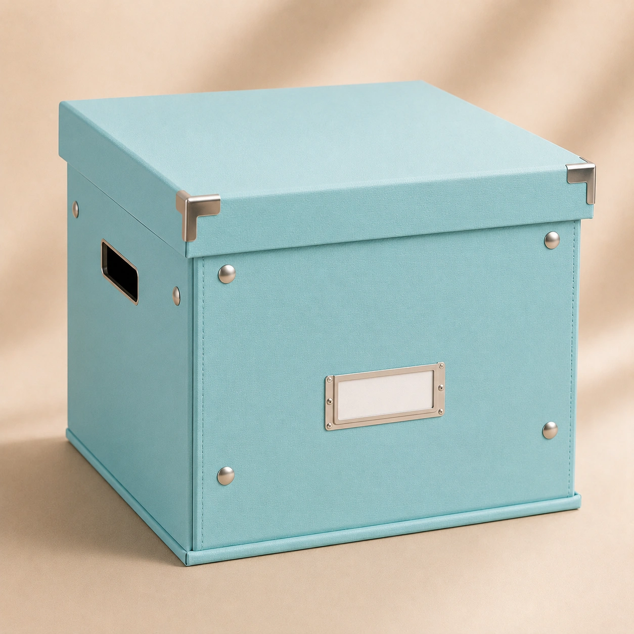 Caja de Almacenamiento Azul Turquesa-Minimalora