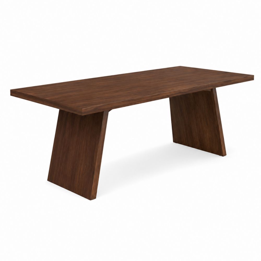 Table à manger rectangulaire en bois d'acacia 180x90x75 cm Brun