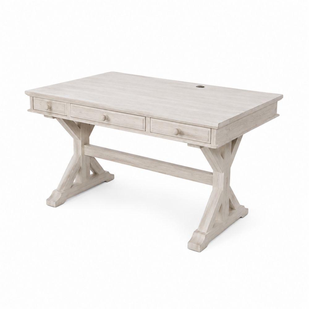 Bureau en bois massif avec tiroirs