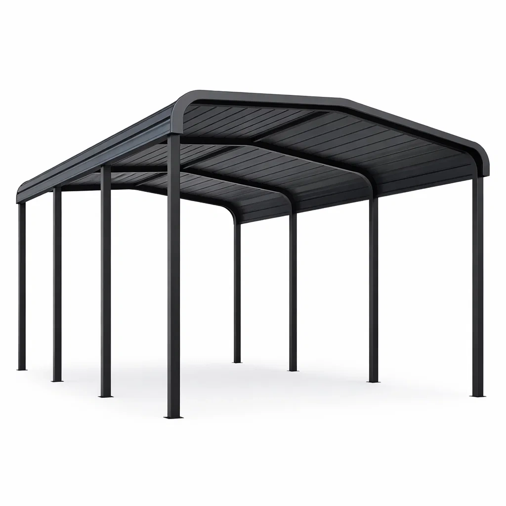 Metallunterstand 500x300x240 cm Anthrazit-Homelito