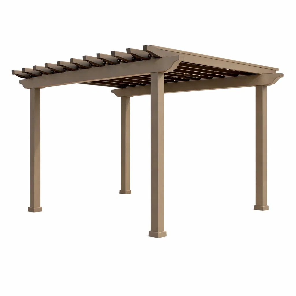 Aluminium Pergola 300x300x230 cm Braun-Homelito