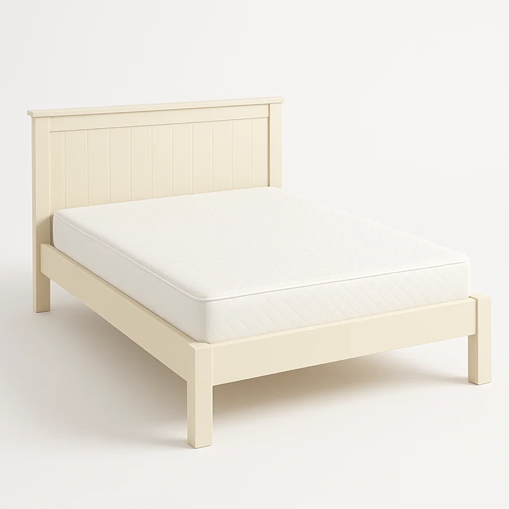 Bett mit Kopfteil,Doppelbett mit Kopfteil-HOMARONE