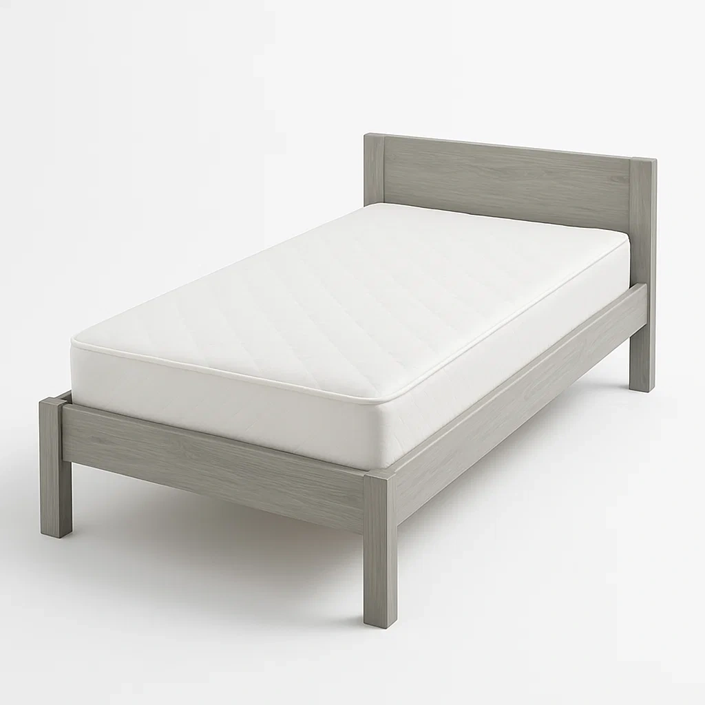 Bett mit Kopfteil,Einzelbett mit Kopfteil-HOMARONE