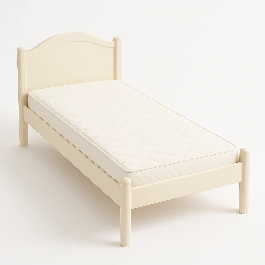 Bett mit Kopfteil,Einzelbett mit Kopfteil-HOMARONE