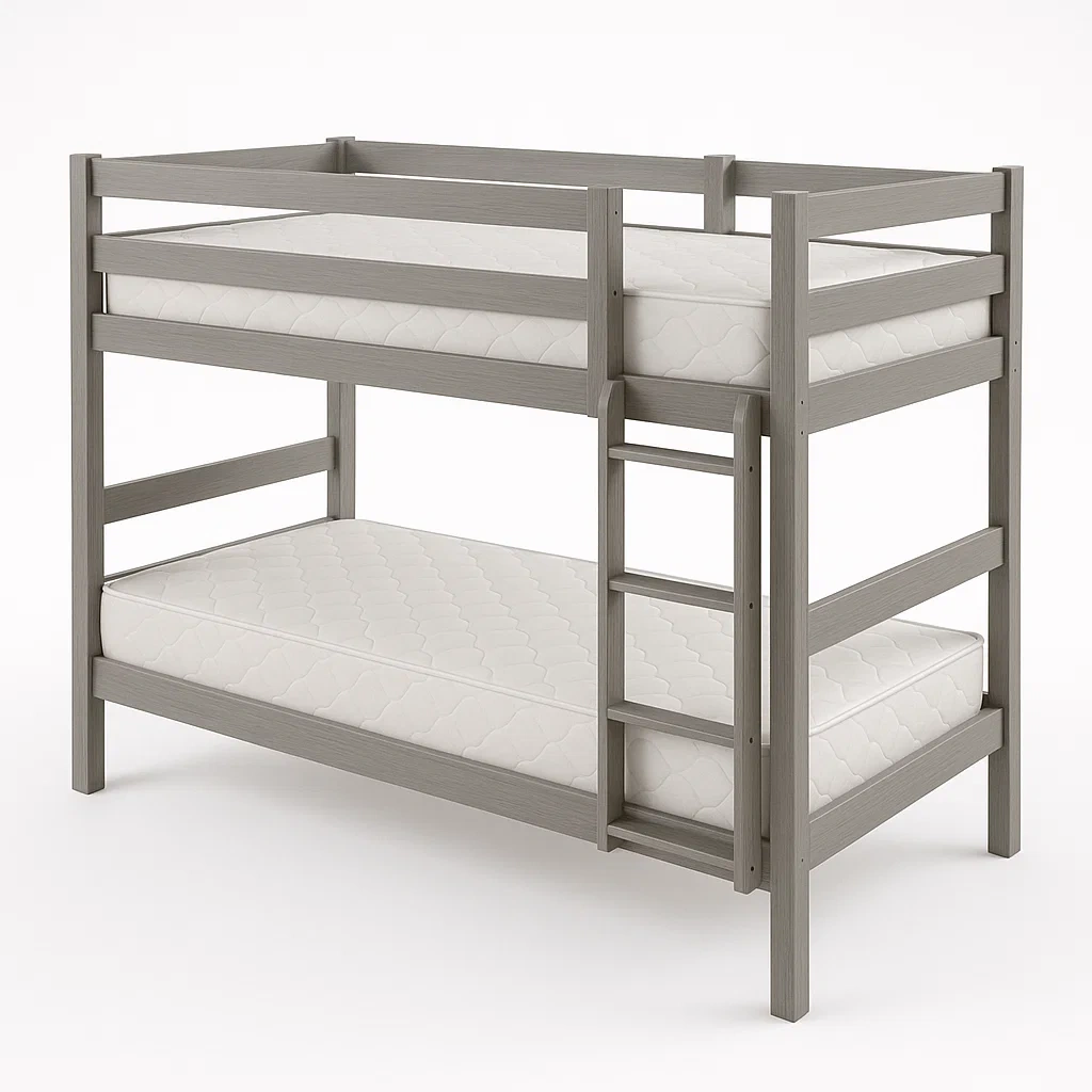 Etagenbett,Etagenbett aus Holz-HOMARONE