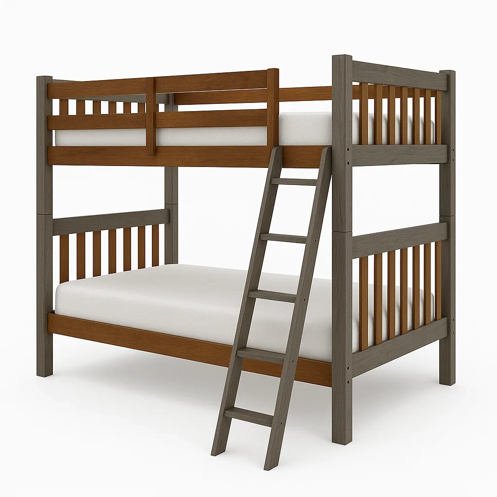 Etagenbett,Etagenbett aus Holz-HOMARONE