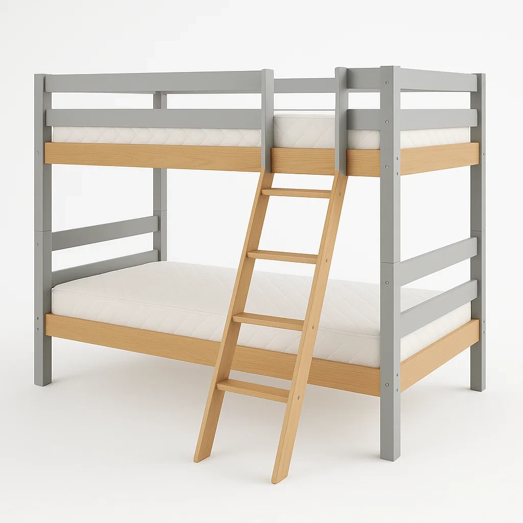 Etagenbett,Etagenbett aus Holz-HOMARONE