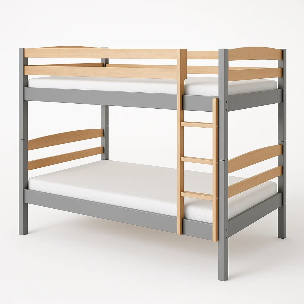 Etagenbett,Etagenbett aus Holz-HOMARONE