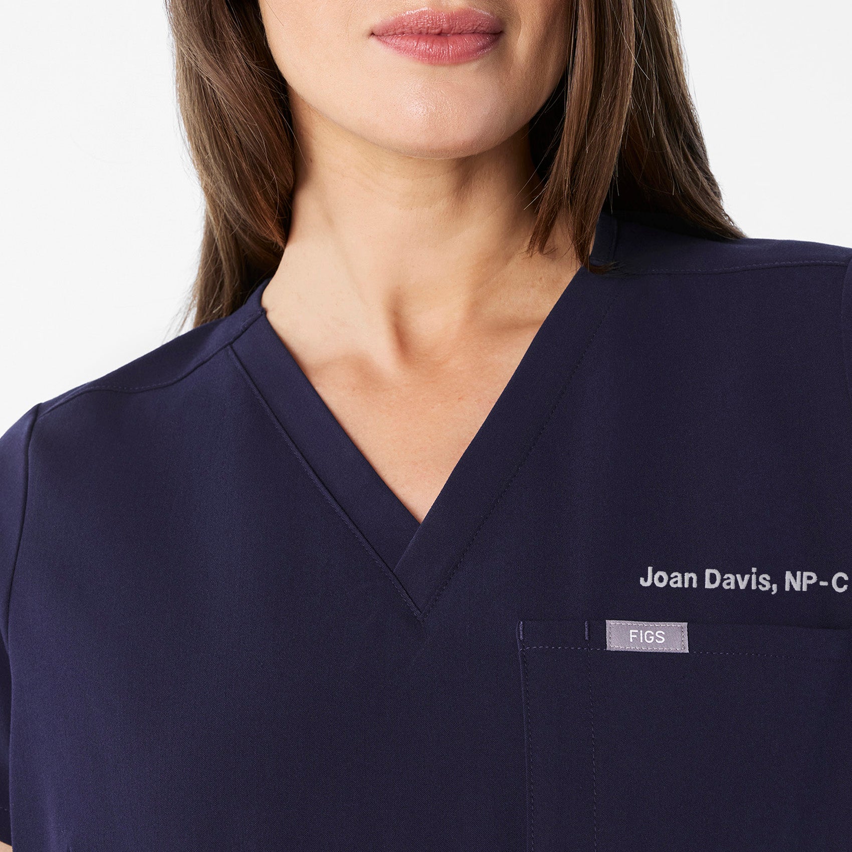Catarina Maternity Scrub Top - 13