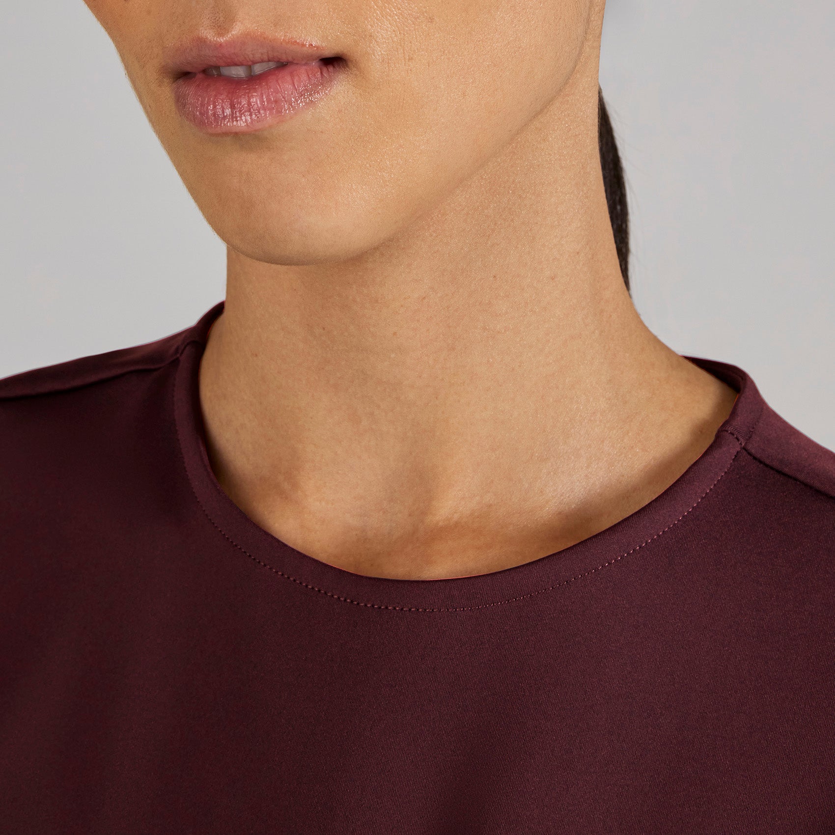Alma Slim Crewneck Tunic Scrub Top - 27