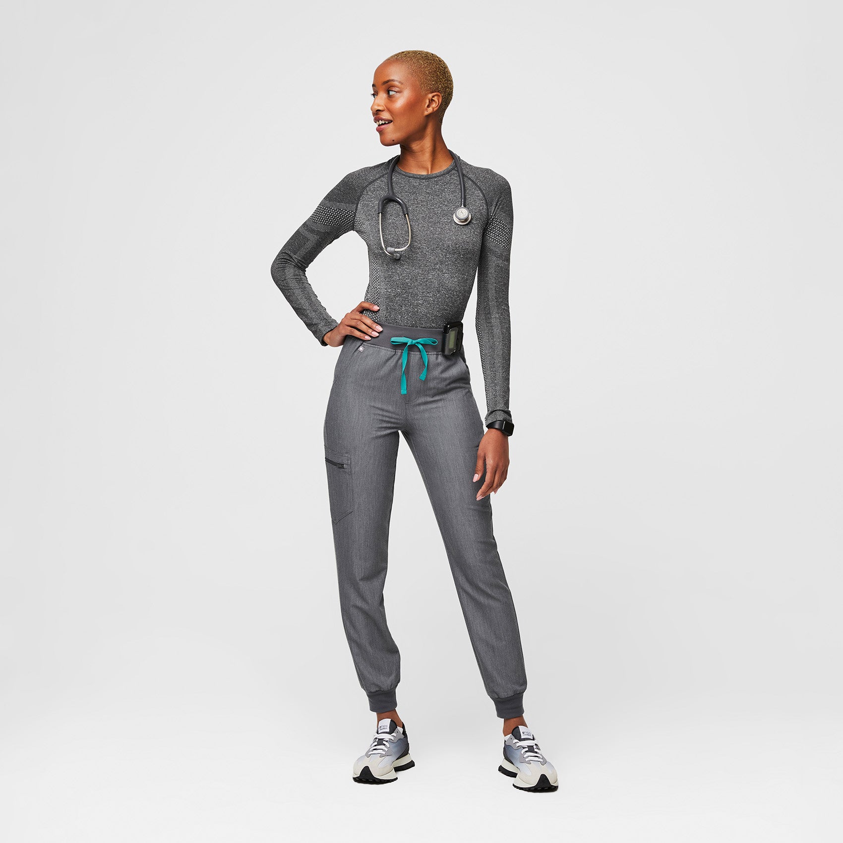 High Waisted Zamora Jogger Scrub Pants™ - 13