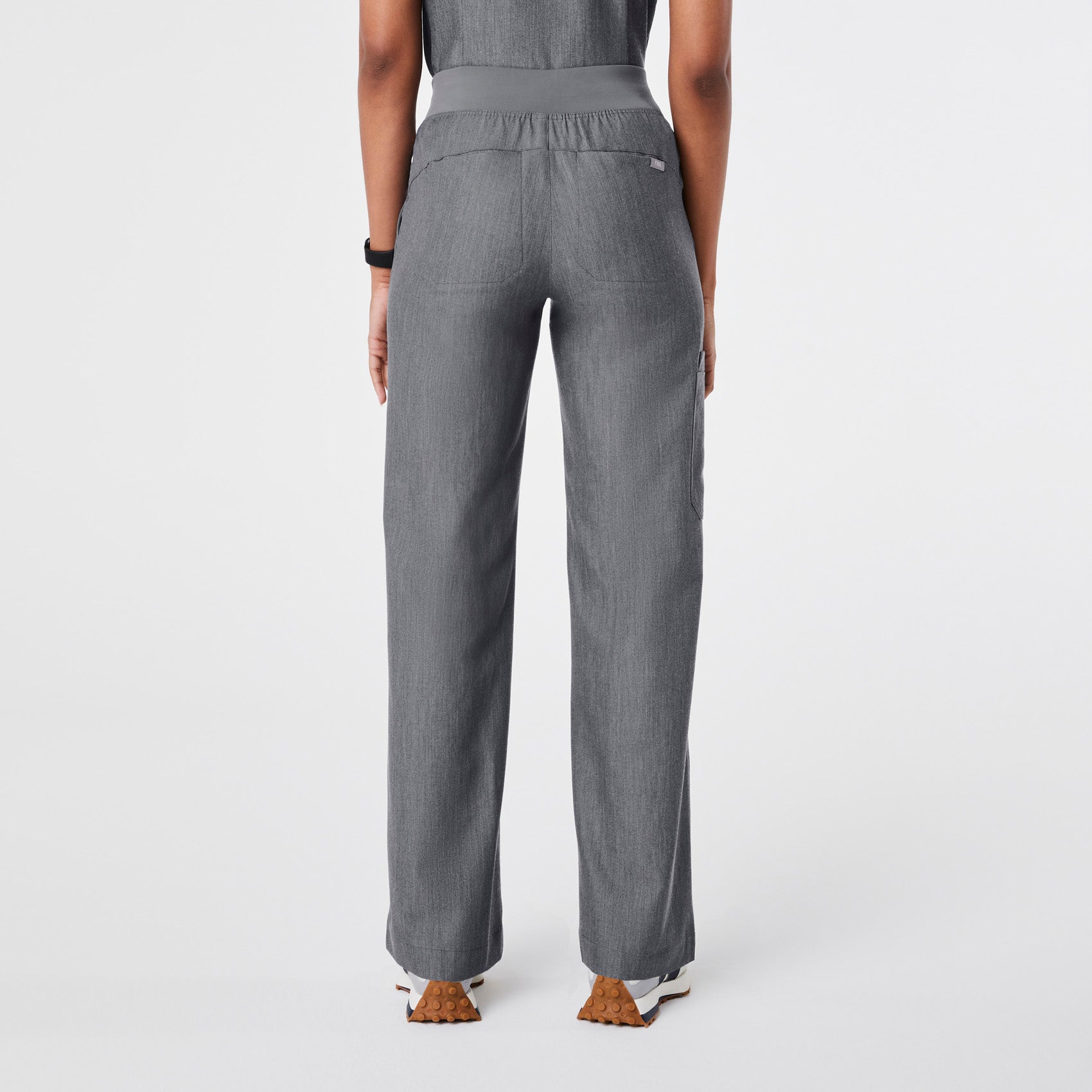 High Waisted Isabel Wide Leg Scrub Pants - 20