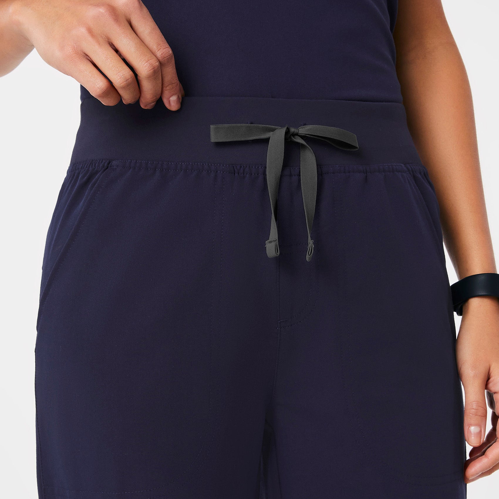 High Waisted Isabel Wide Leg Scrub Pants - 14