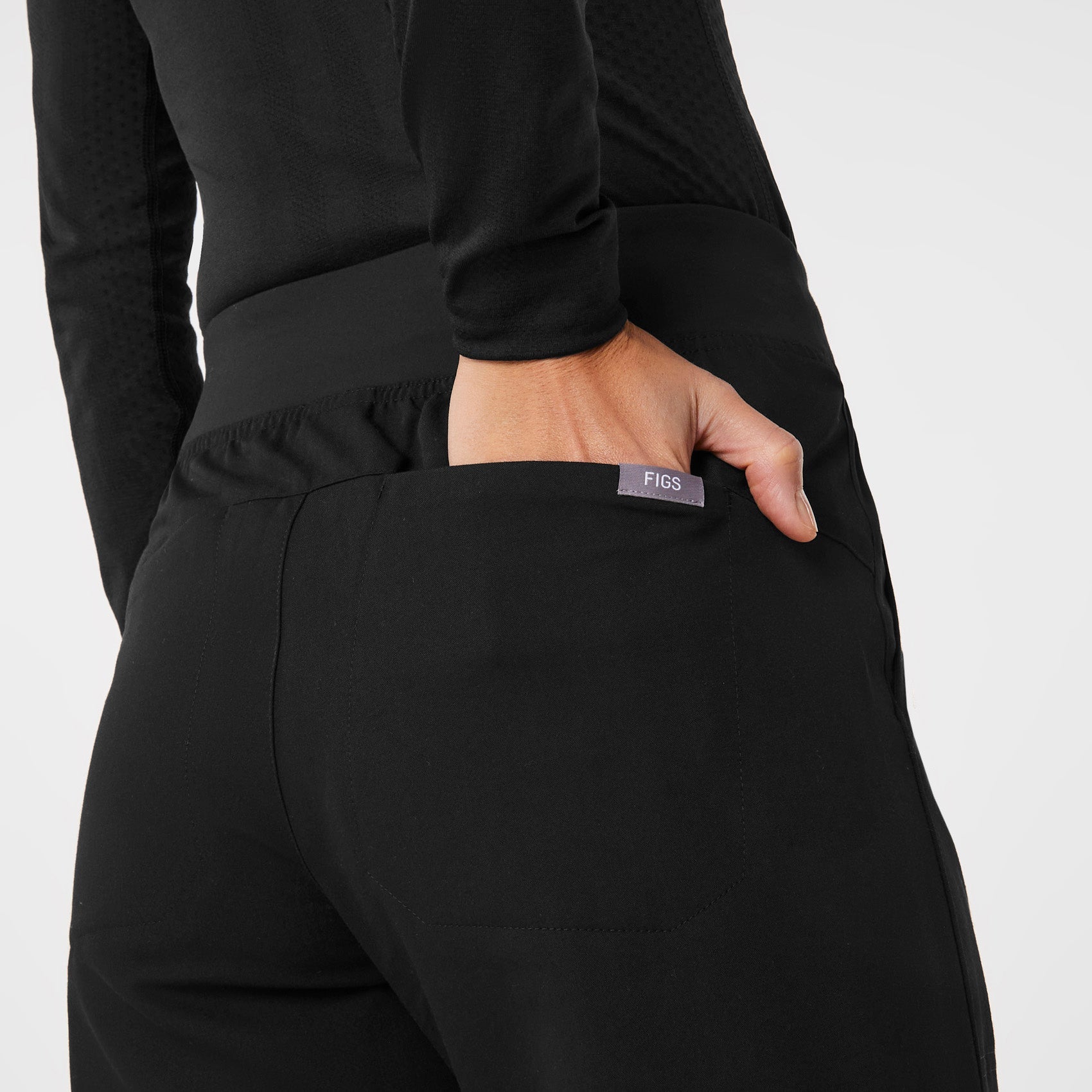 High Waisted Isabel Wide Leg Scrub Pants - 5