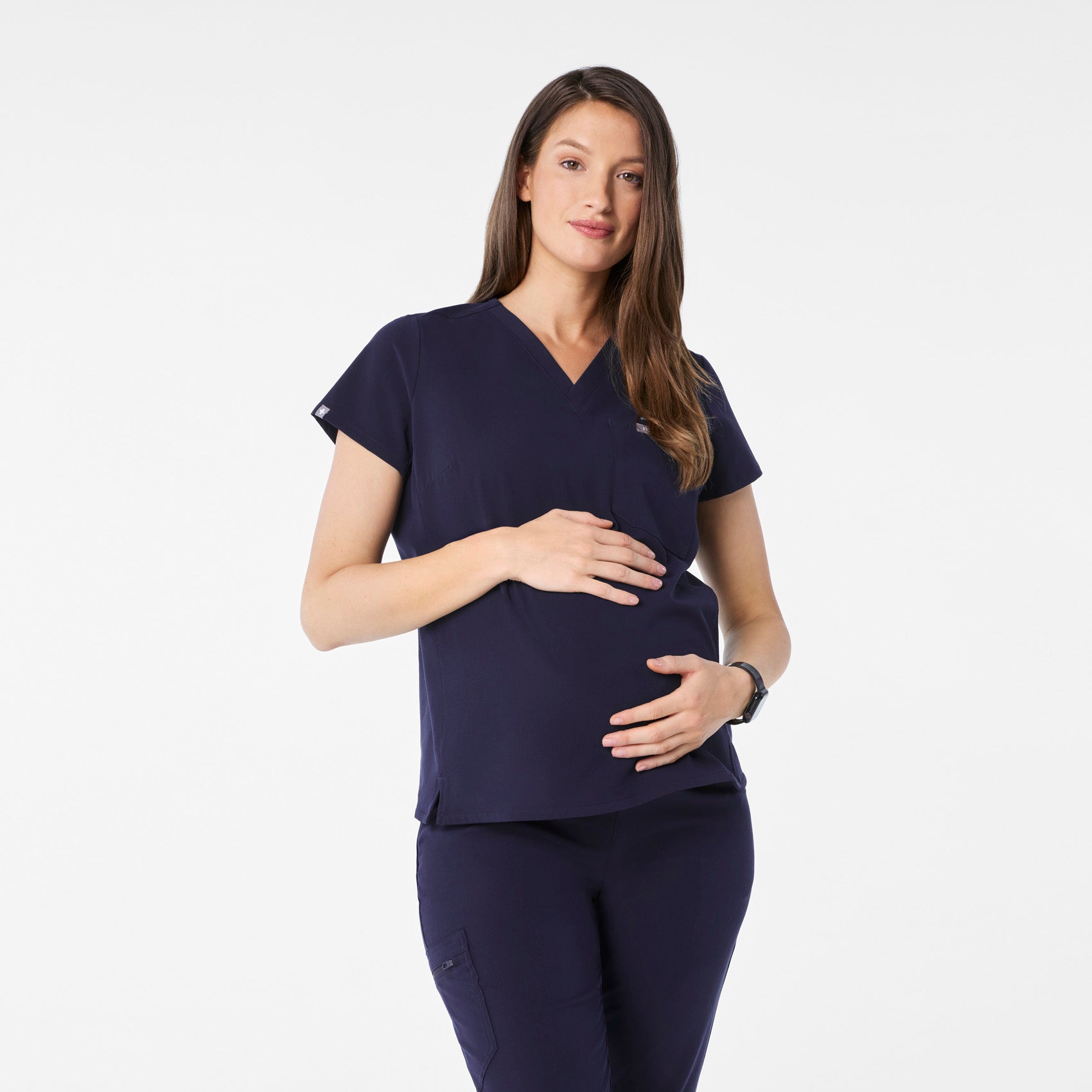 Catarina Maternity Scrub Top - 9