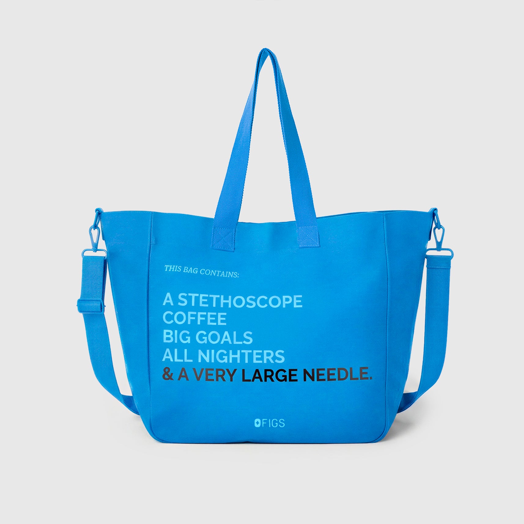 A Very Large Needle Detachable Strap Tote - 25