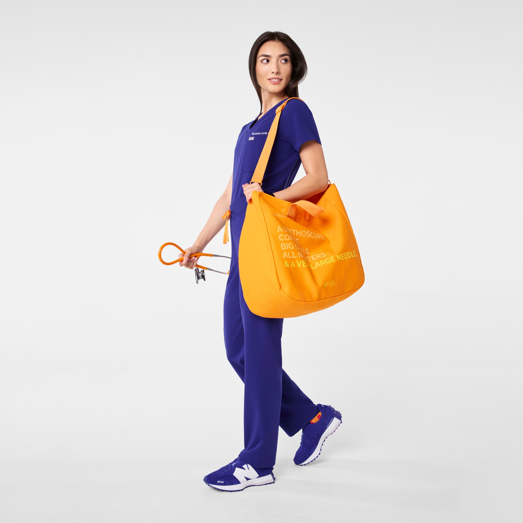 A Very Large Needle Detachable Strap Tote - 31