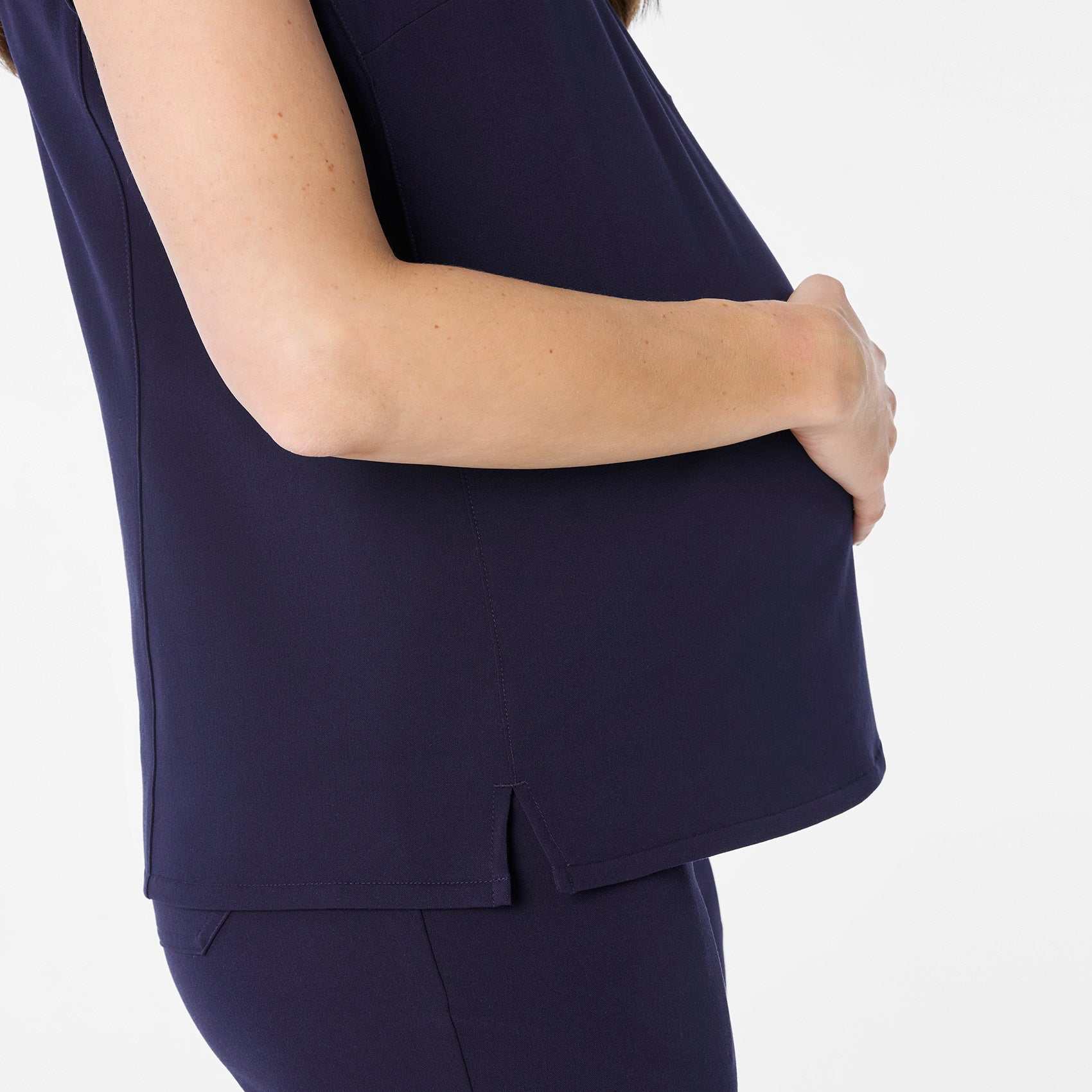 Catarina Maternity Scrub Top - 15