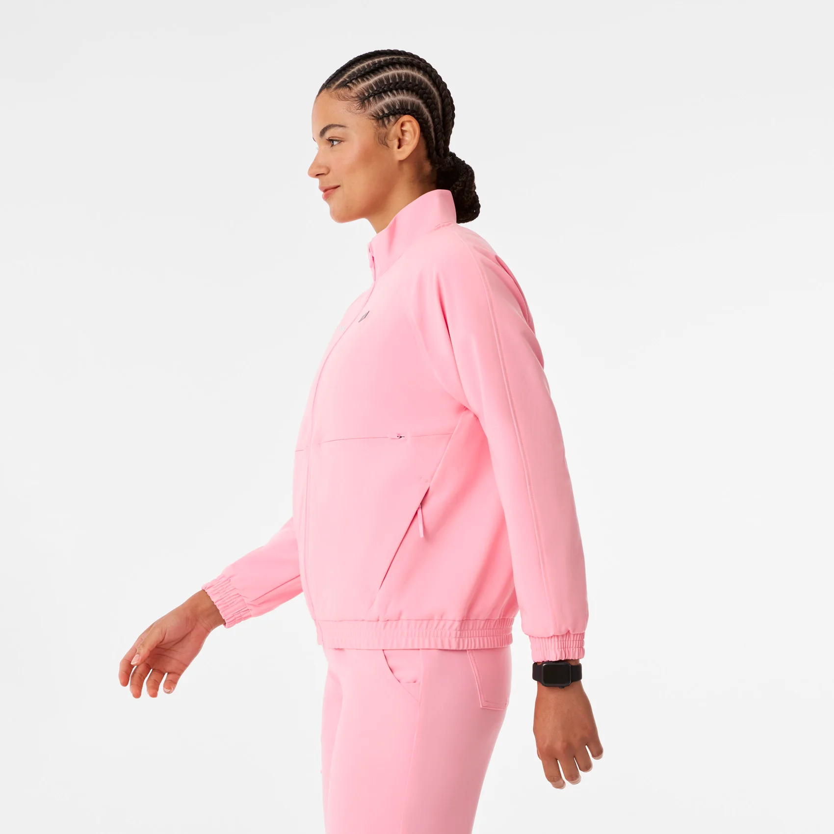 Sydney Scrub Jacket - Fight Club Pink - 2