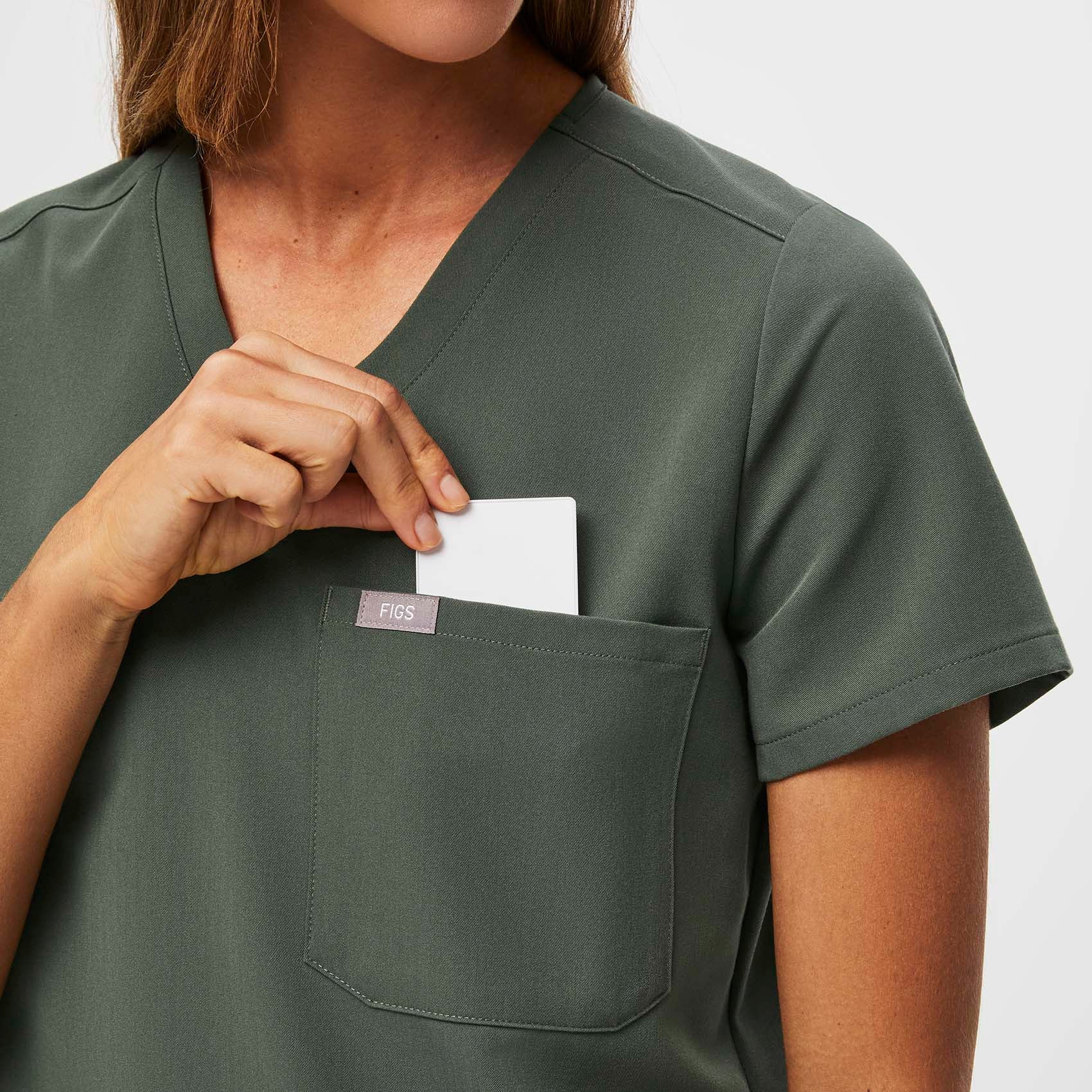 Catarina One-Pocket Scrub Top™ - 3