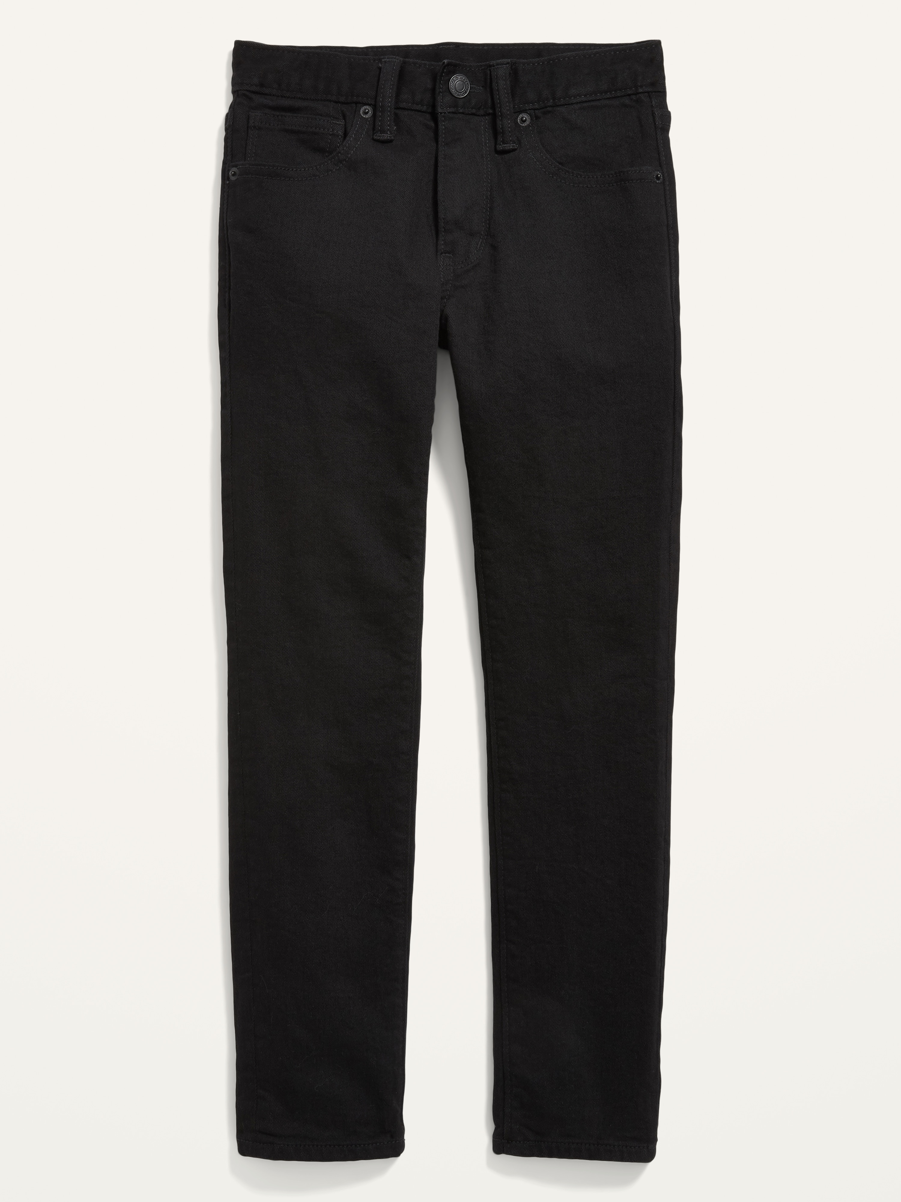 Skinny Built-In Flex Jeans for Boys - Black Rinse - 1