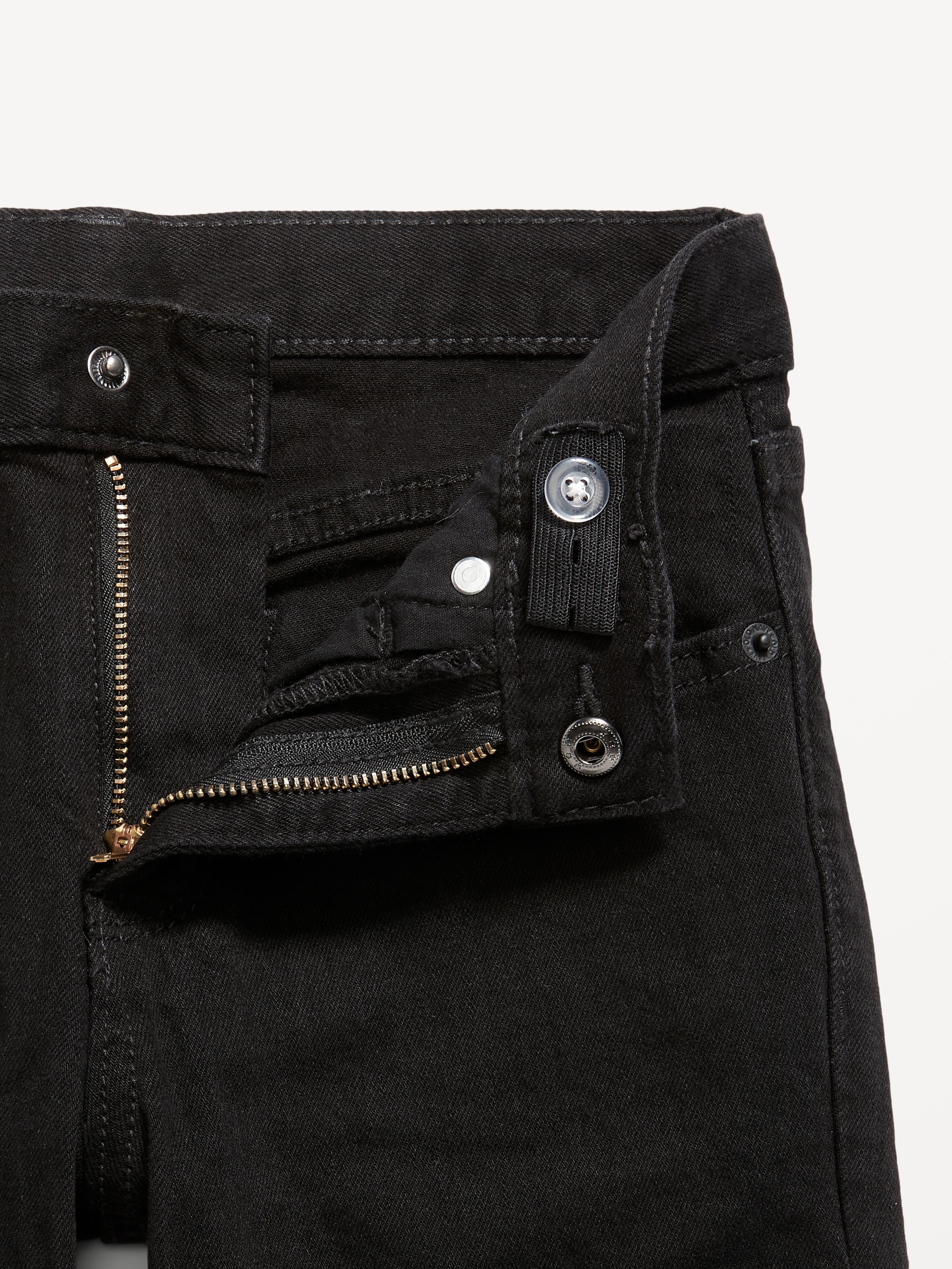 Skinny Built-In Flex Jeans for Boys - Black Rinse - 2