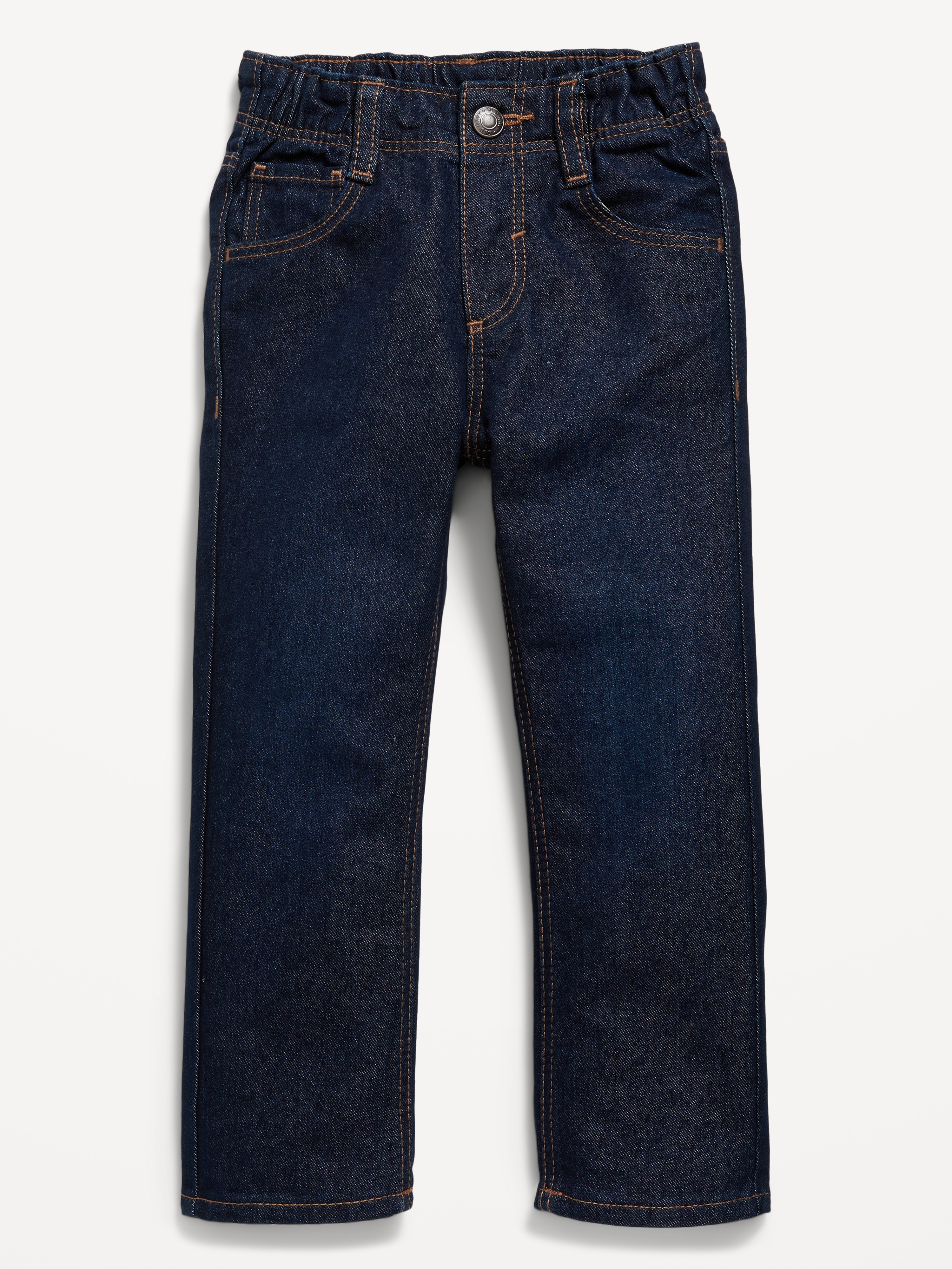 Wow Straight Pull-On Jeans for Toddler Boys - Dark Wash - 1