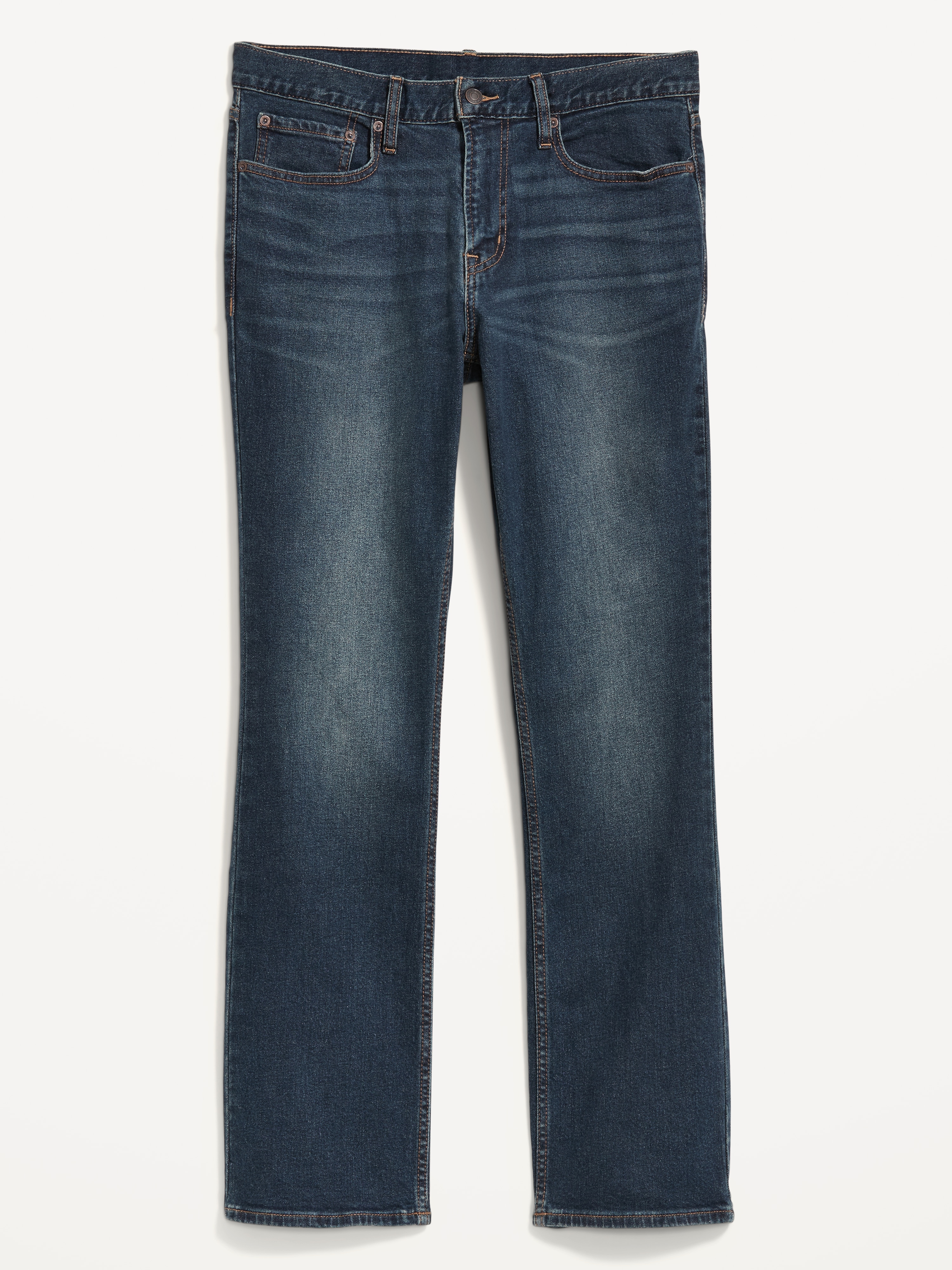 Boot-Cut Built-In Flex Jeans - Dark Wash - 4