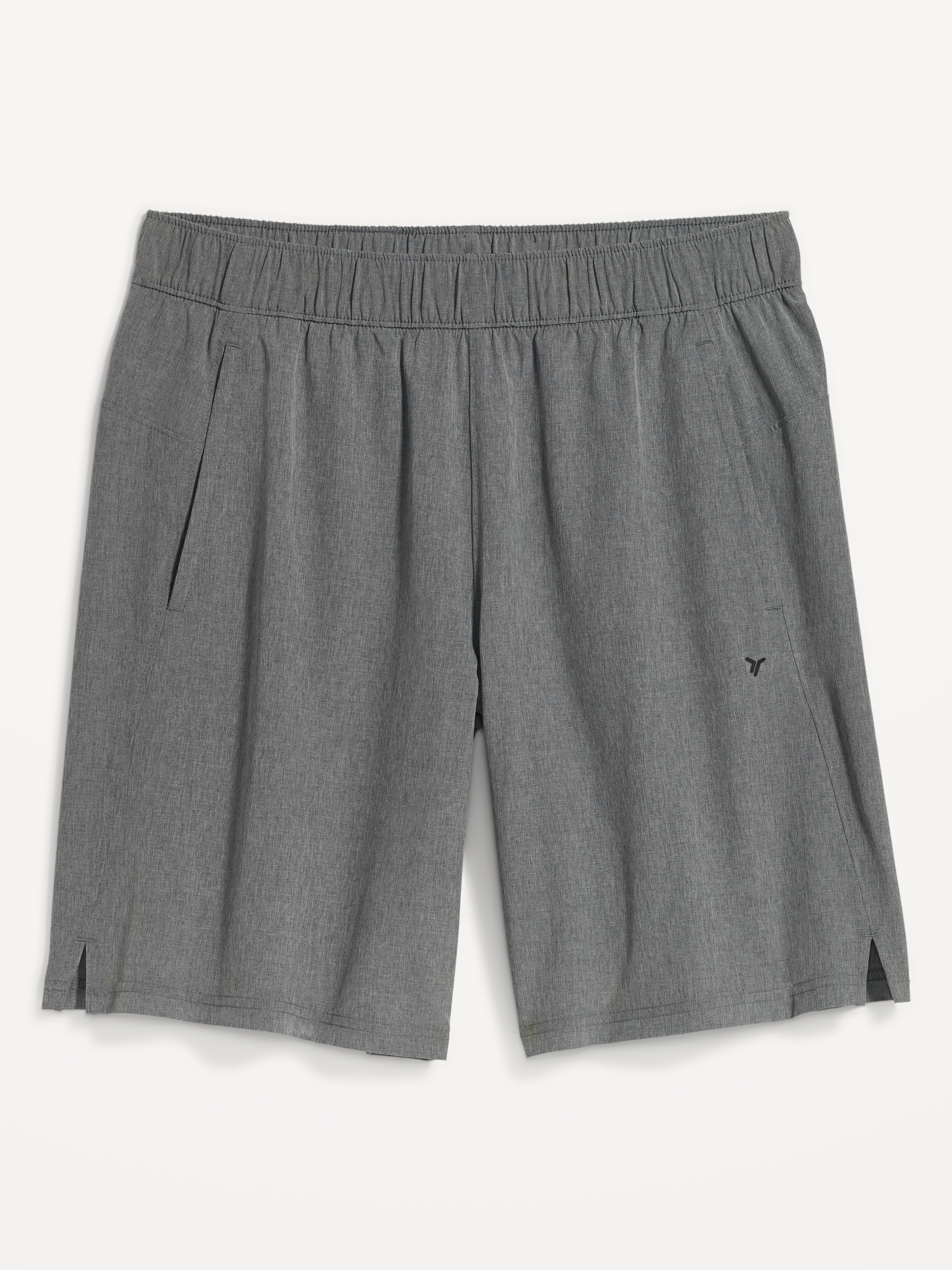 StretchTech Workout Shorts -- 9-inch inseam - Smoky Gray - 3