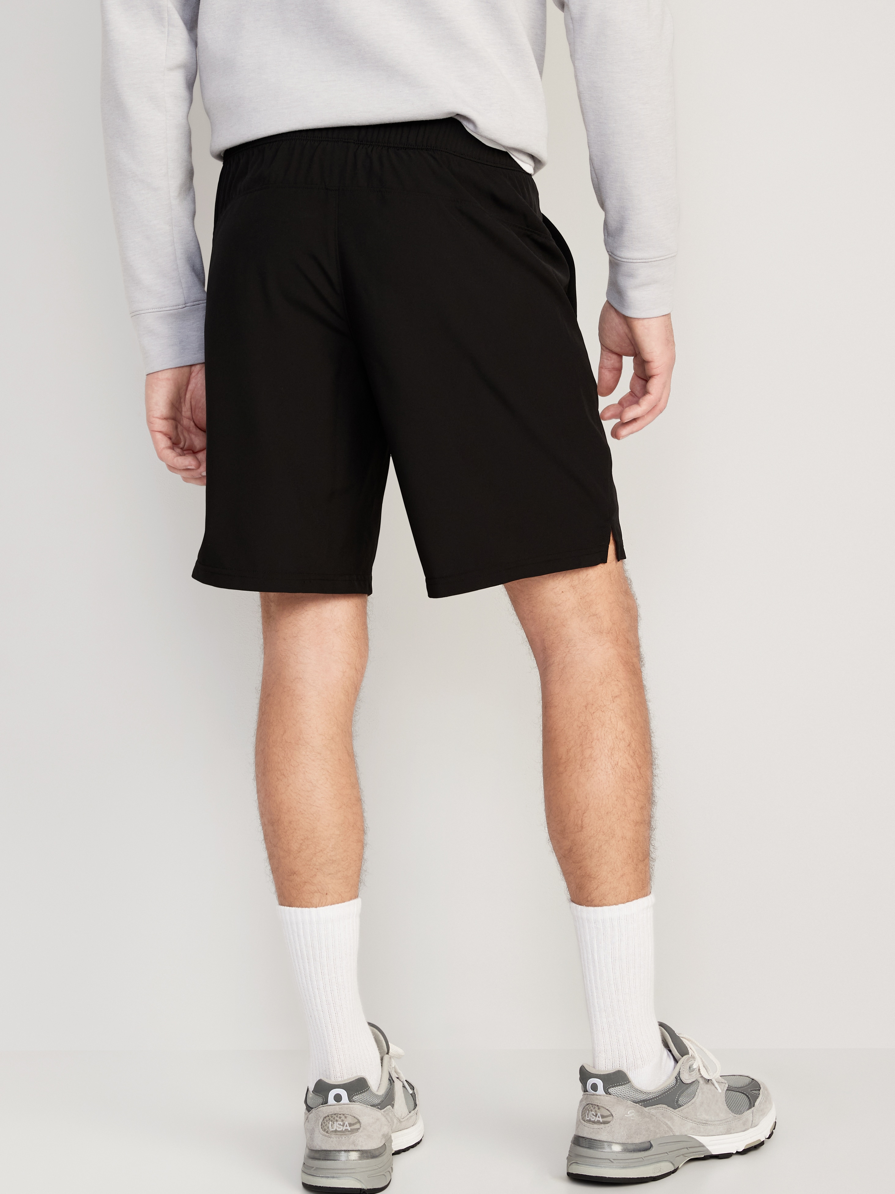 StretchTech Workout Shorts -- 9-inch inseam - Black Jack - 2