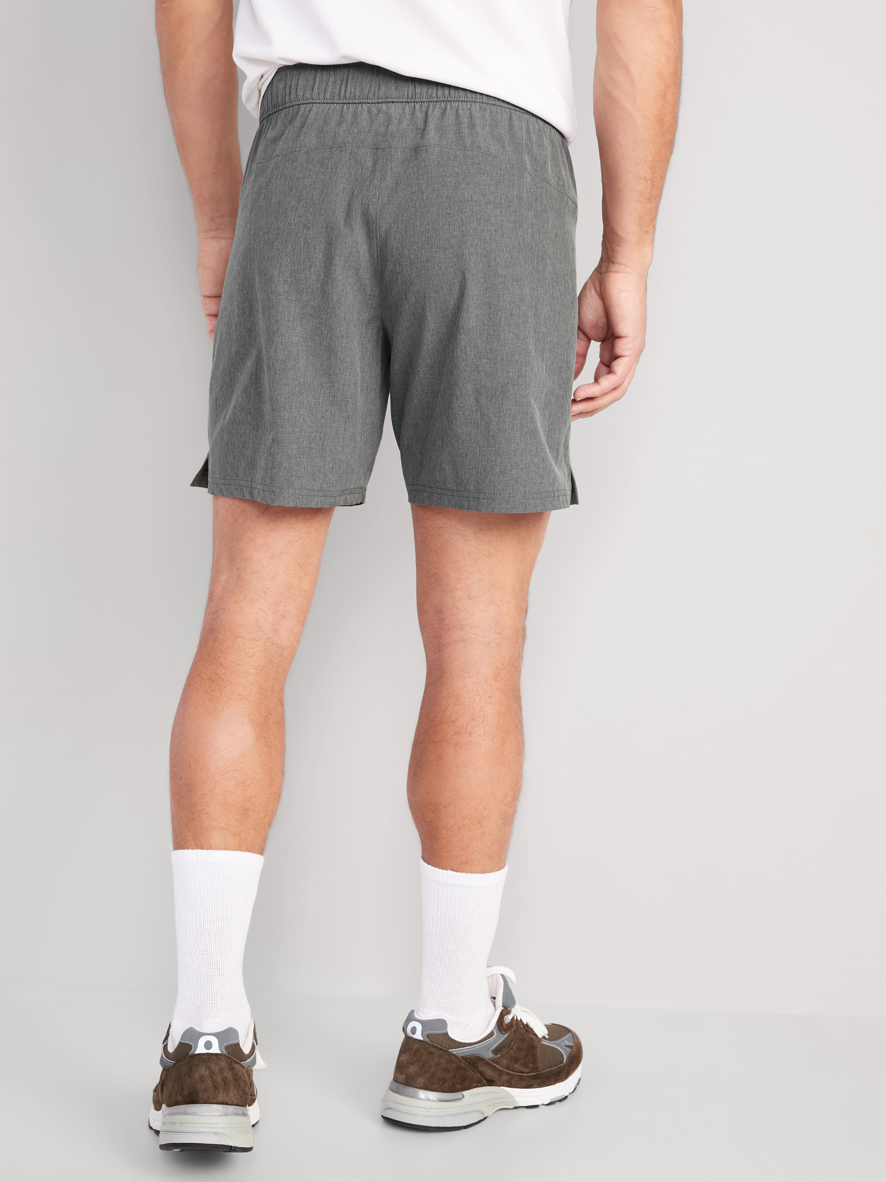 StretchTech Workout Shorts -- 7-inch inseam - Smoky Gray - 2
