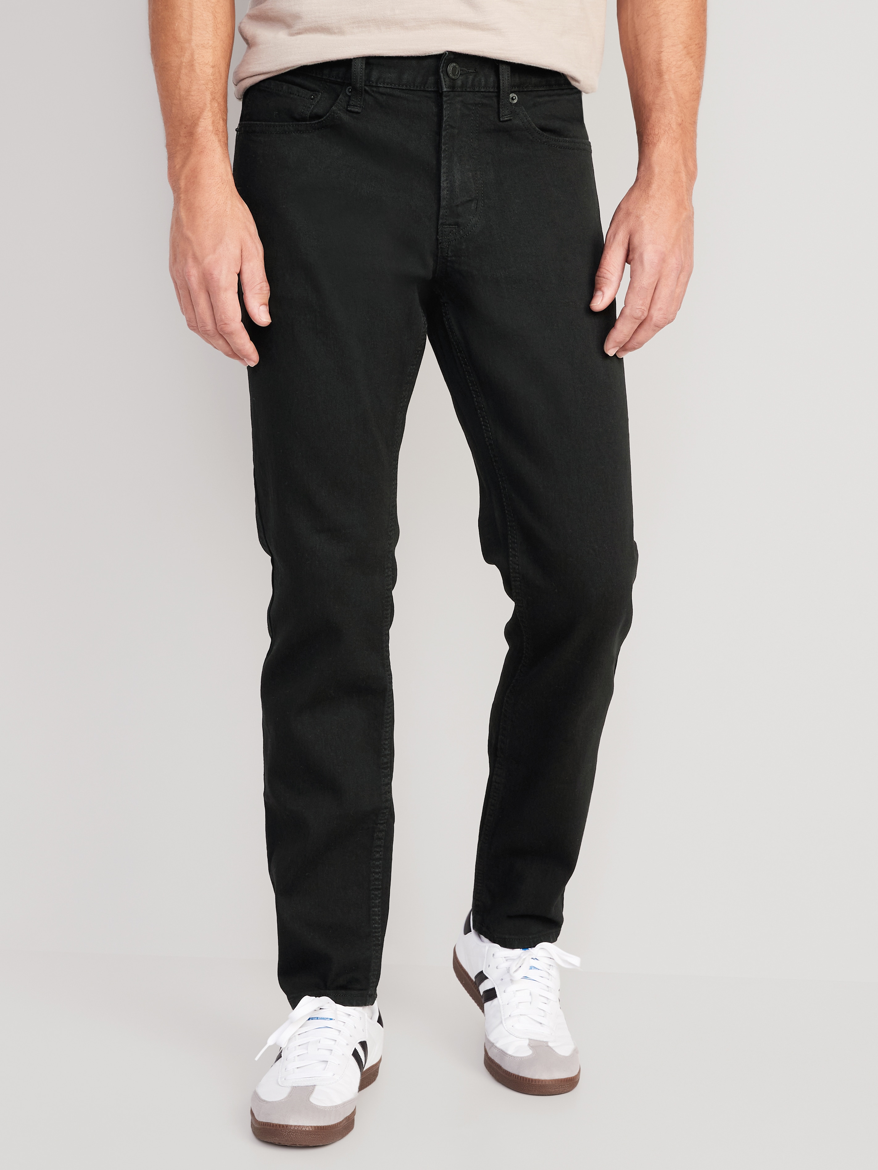 Athletic Taper Jeans - Black Rinse - 1