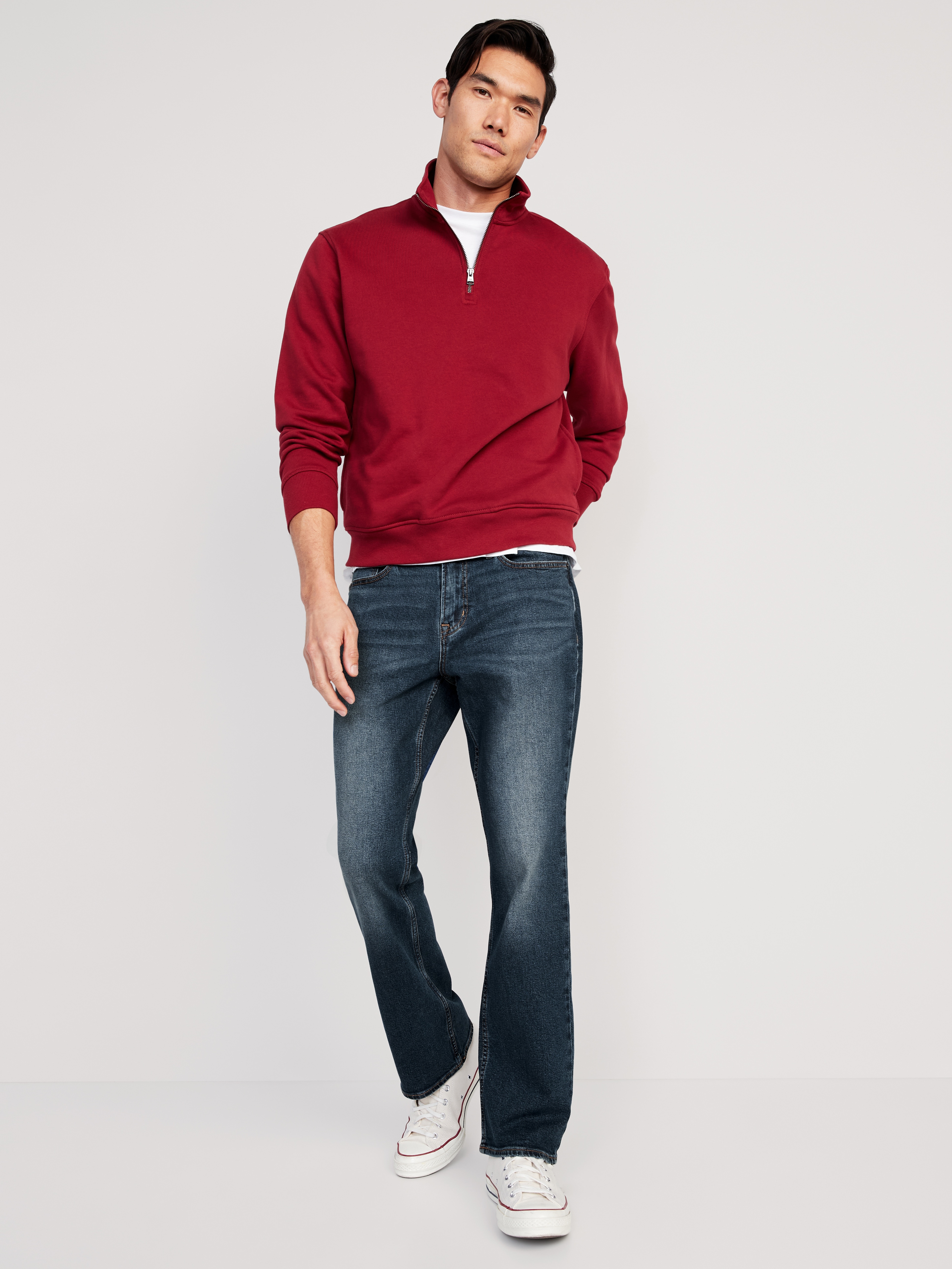 Boot-Cut Built-In Flex Jeans - Dark Wash - 3