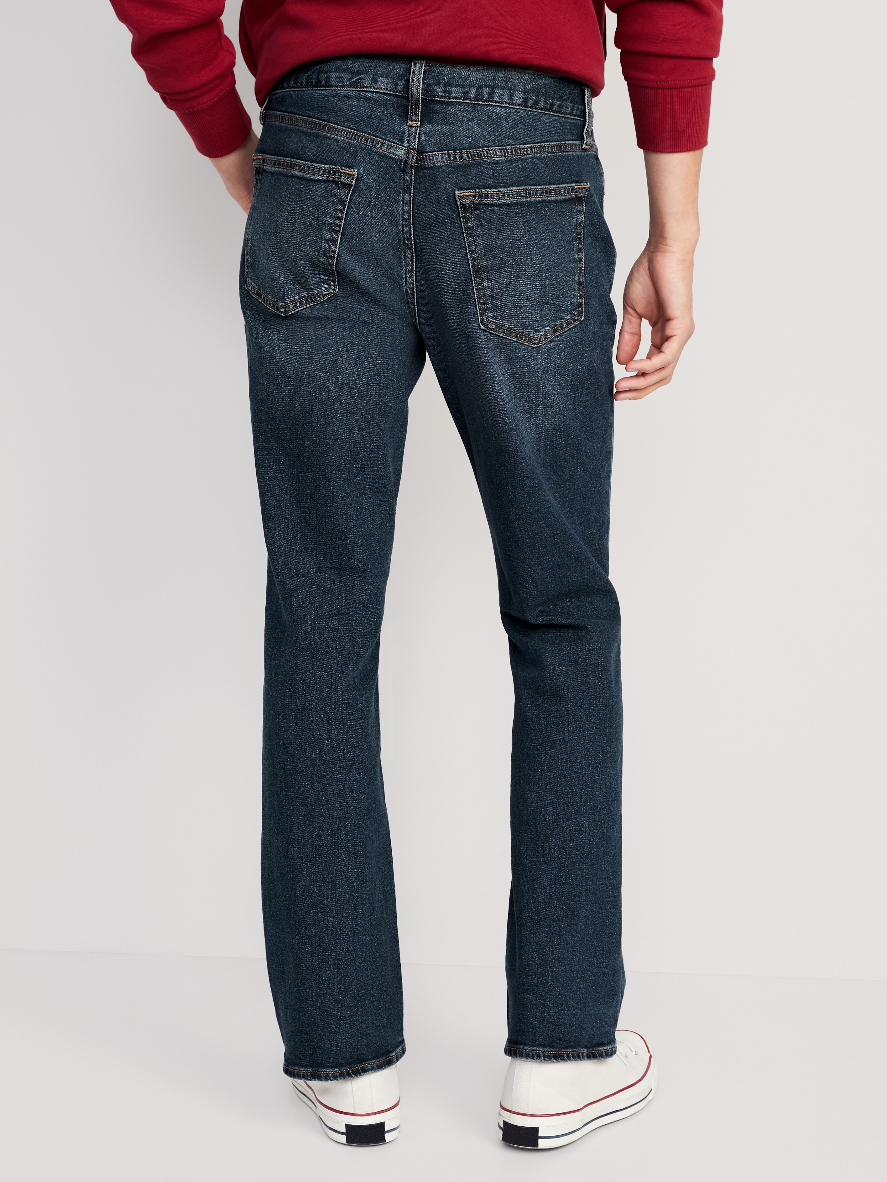Boot-Cut Built-In Flex Jeans - Dark Wash - 2