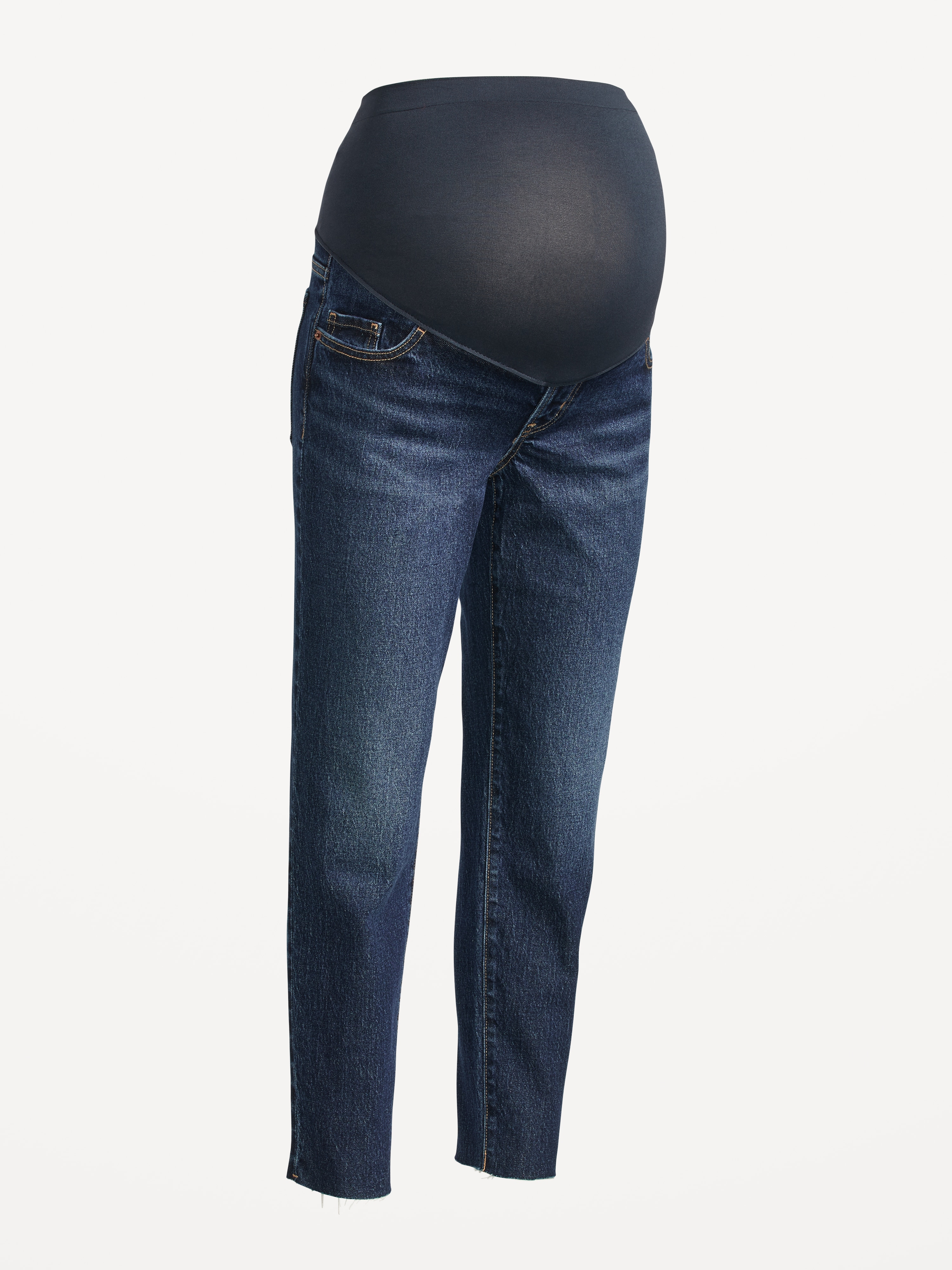 Maternity Full-Panel OG Straight Jeans - Twila - 4
