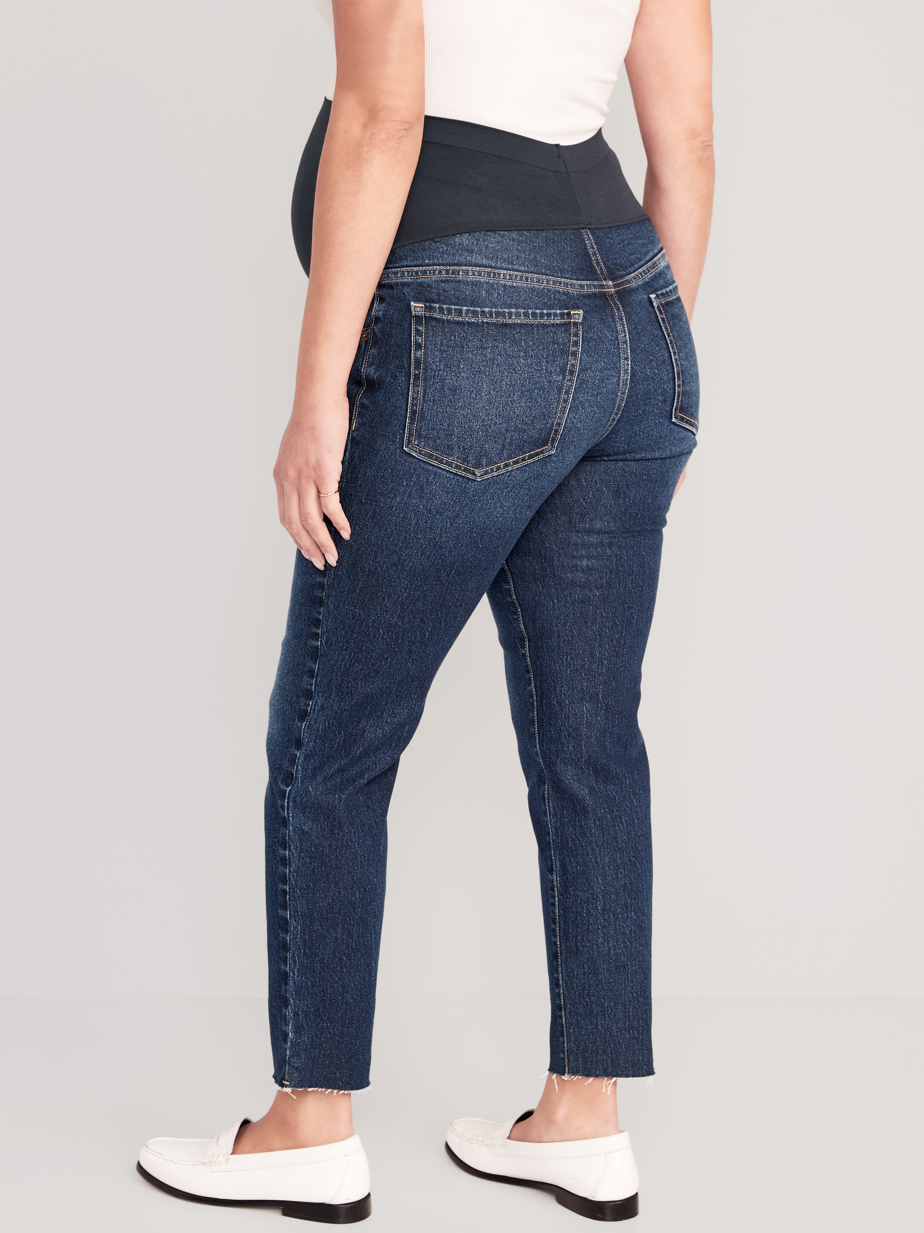 Maternity Full-Panel OG Straight Jeans - Twila - 2